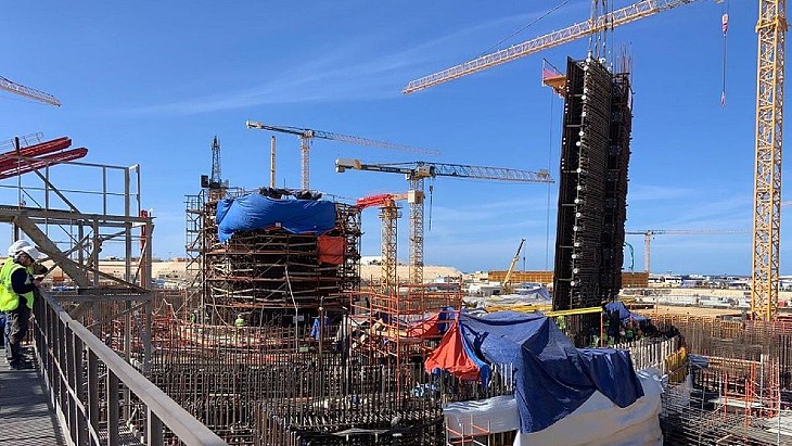 Egypt Advances El Dabaa Unit 1 as Inner Containment Rises to 34 Metres – Nuclear Africa Egypt Advances El Dabaa Unit 1 as Inner Containment Rises to 34 Metres – Nuclear Africa
